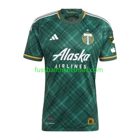 Fußballtrikots Portland Timbers 2023-2024 Kurzarm Heimtrikotsatz kaufen